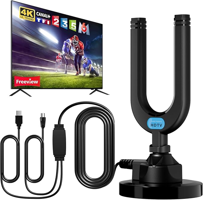 Antenne TV numérique HD intérieure